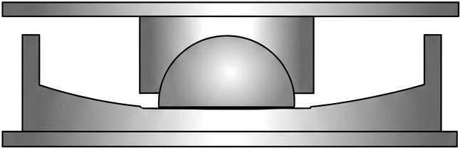 جداساز پاندولی تکی Single Friction Pendulum